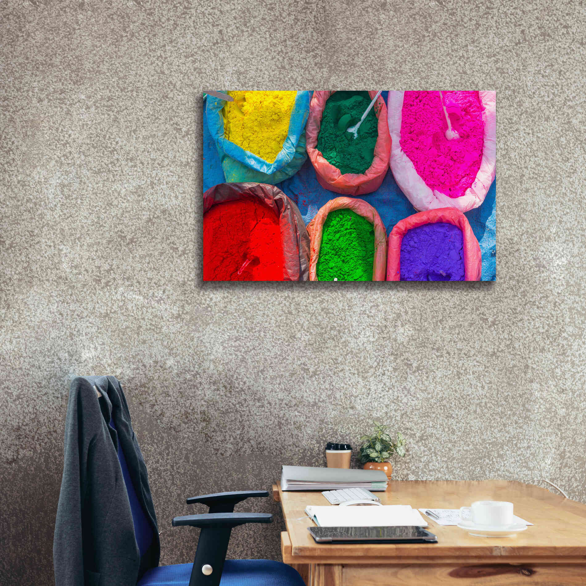 'Dry Powder' by Epic Portfolio, Giclee Canvas Wall Art,40x26