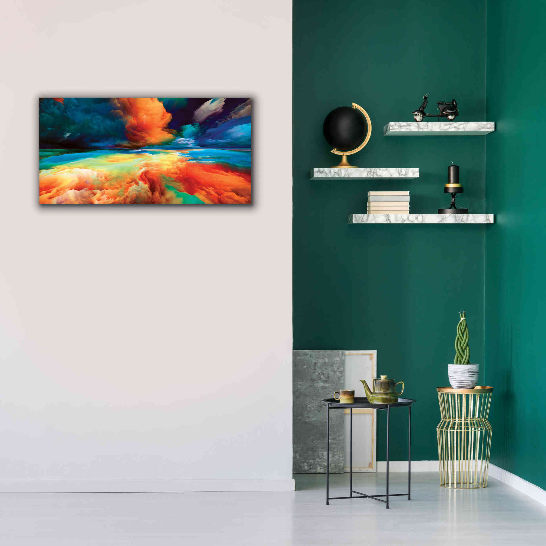 'Emotional Anger' by Epic Portfolio, Giclee Canvas Wall Art,40x20