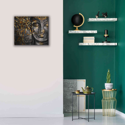 Image of 'Golden Budha' by Epic Portfolio, Giclee Canvas Wall Art,24x20