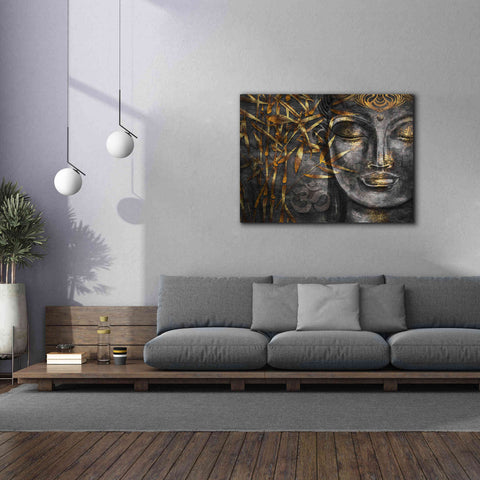 Image of 'Golden Budha' by Epic Portfolio, Giclee Canvas Wall Art,54x40