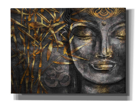 Image of 'Golden Budha' by Epic Portfolio, Giclee Canvas Wall Art