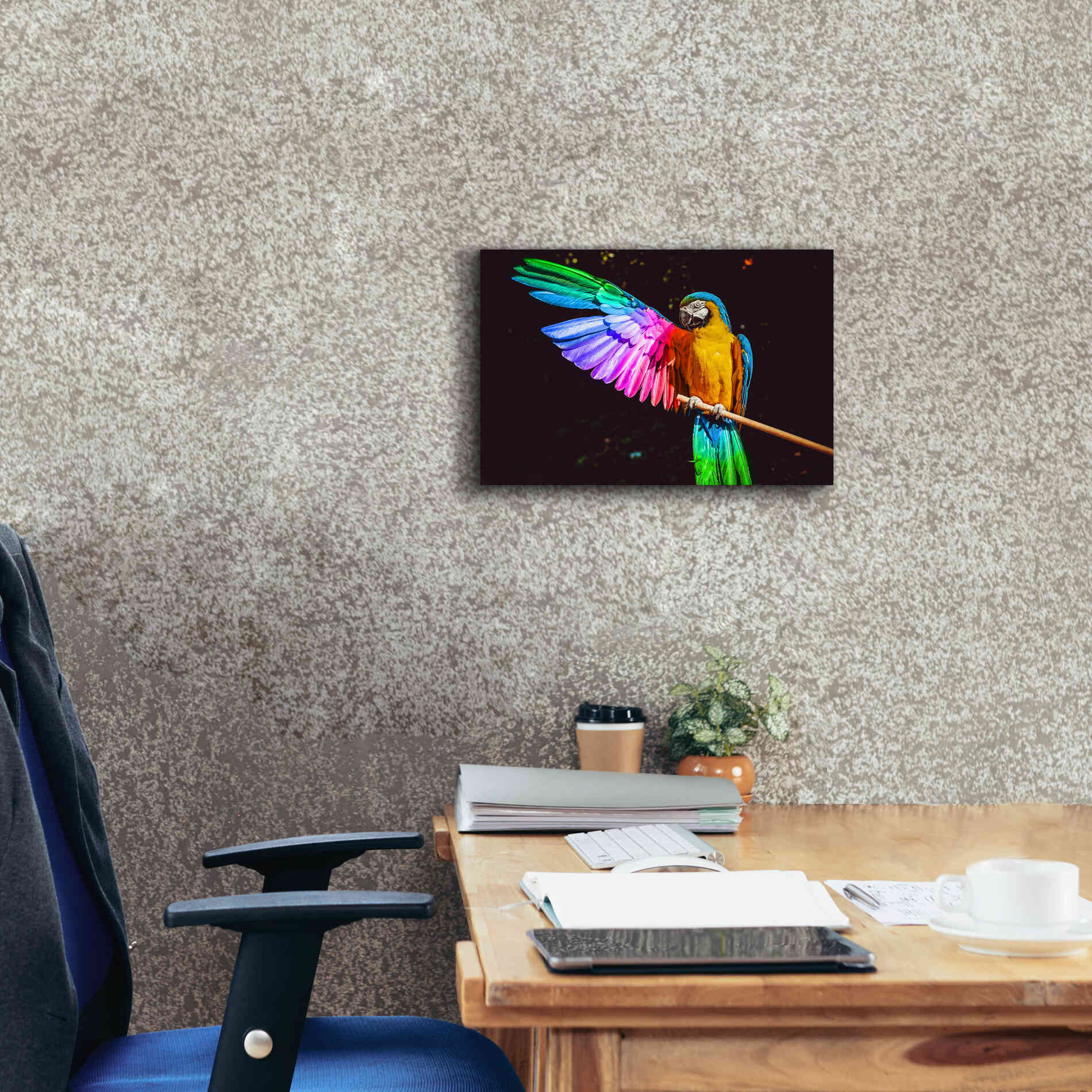 'Hitchhiker' by Epic Portfolio, Giclee Canvas Wall Art,18x12