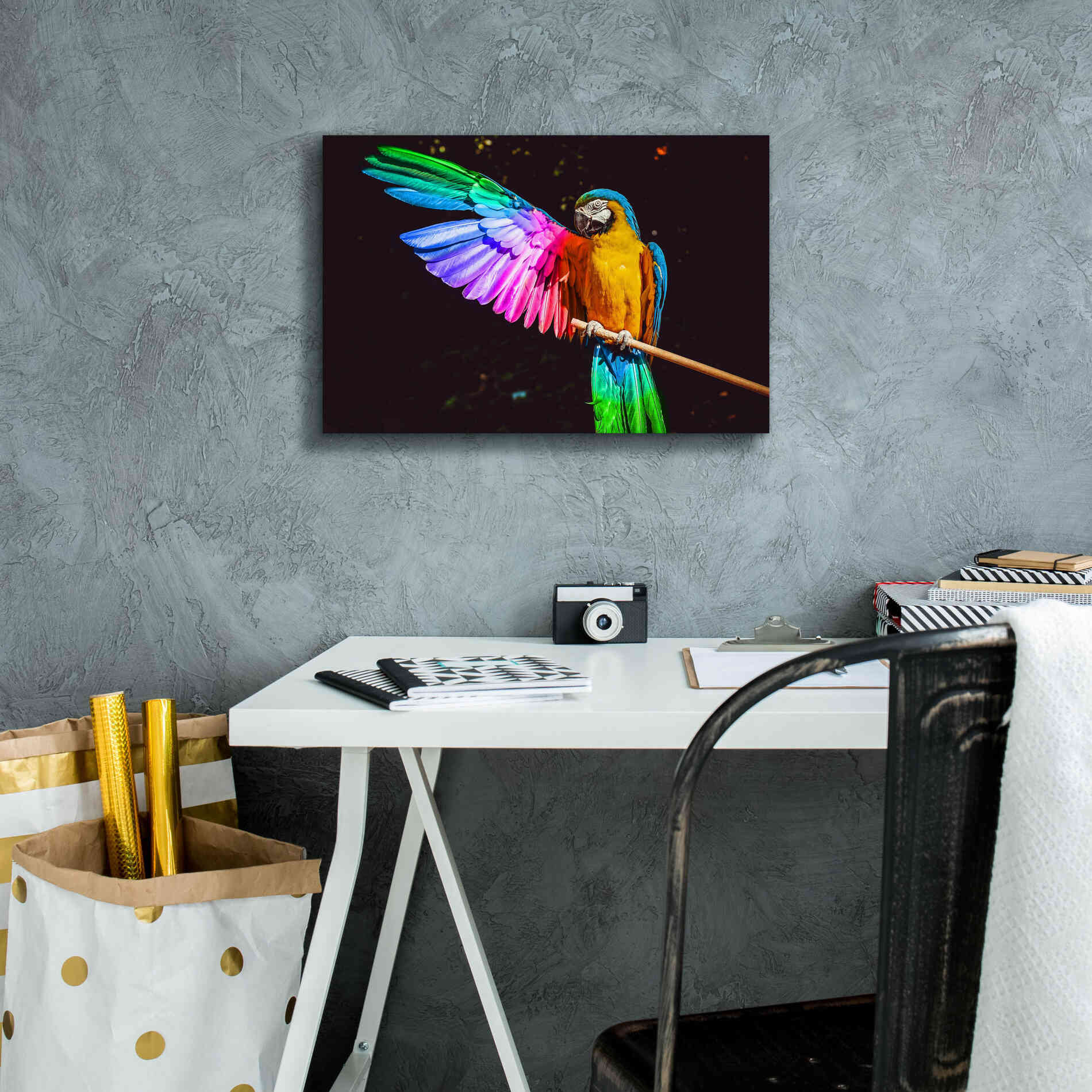 'Hitchhiker' by Epic Portfolio, Giclee Canvas Wall Art,18x12