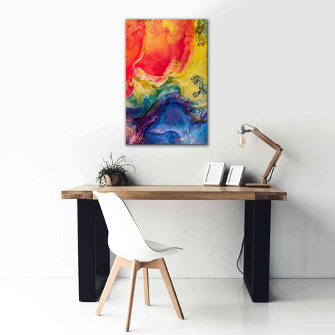 Image of 'Ice Cream Flow' by Epic Portfolio, Giclee Canvas Wall Art,26x40