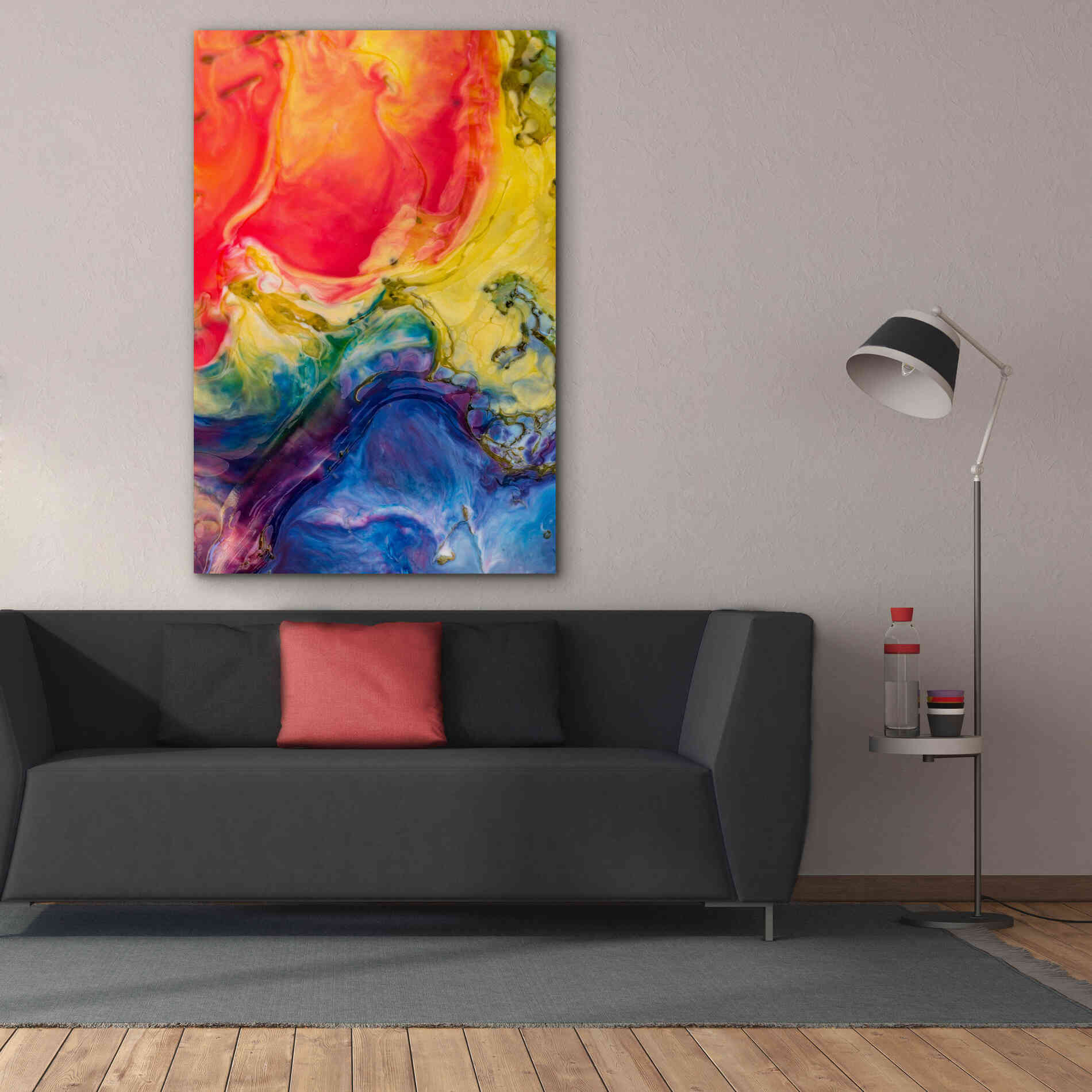 'Ice Cream Flow' by Epic Portfolio, Giclee Canvas Wall Art,40x60
