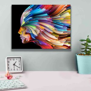'In Thought' by Epic Portfolio, Giclee Canvas Wall Art,16x12