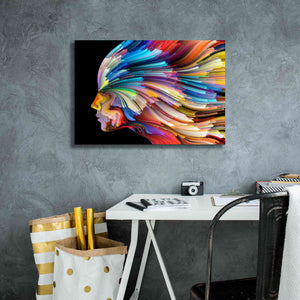 'In Thought' by Epic Portfolio, Giclee Canvas Wall Art,26x18