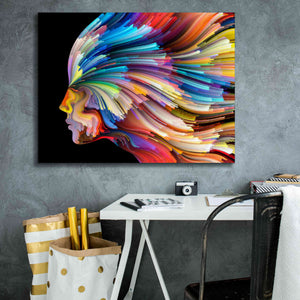 'In Thought' by Epic Portfolio, Giclee Canvas Wall Art,34x26