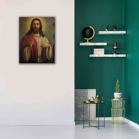 Image of 'Jesus' by Epic Portfolio, Giclee Canvas Wall Art,26x34