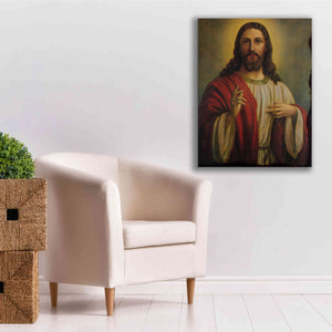 'Jesus' by Epic Portfolio, Giclee Canvas Wall Art,26x34