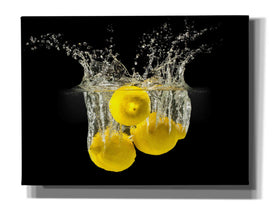 'Lemon Splash' by Epic Portfolio, Giclee Canvas Wall Art