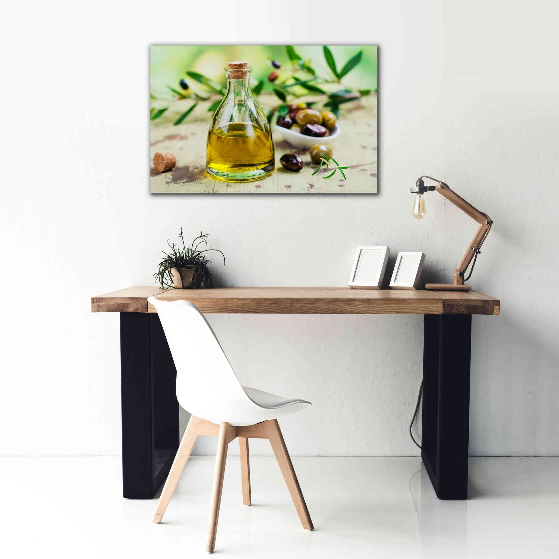 'Mama's Kitchen - Olive Oil' by Epic Portfolio, Giclee Canvas Wall Art,40x26