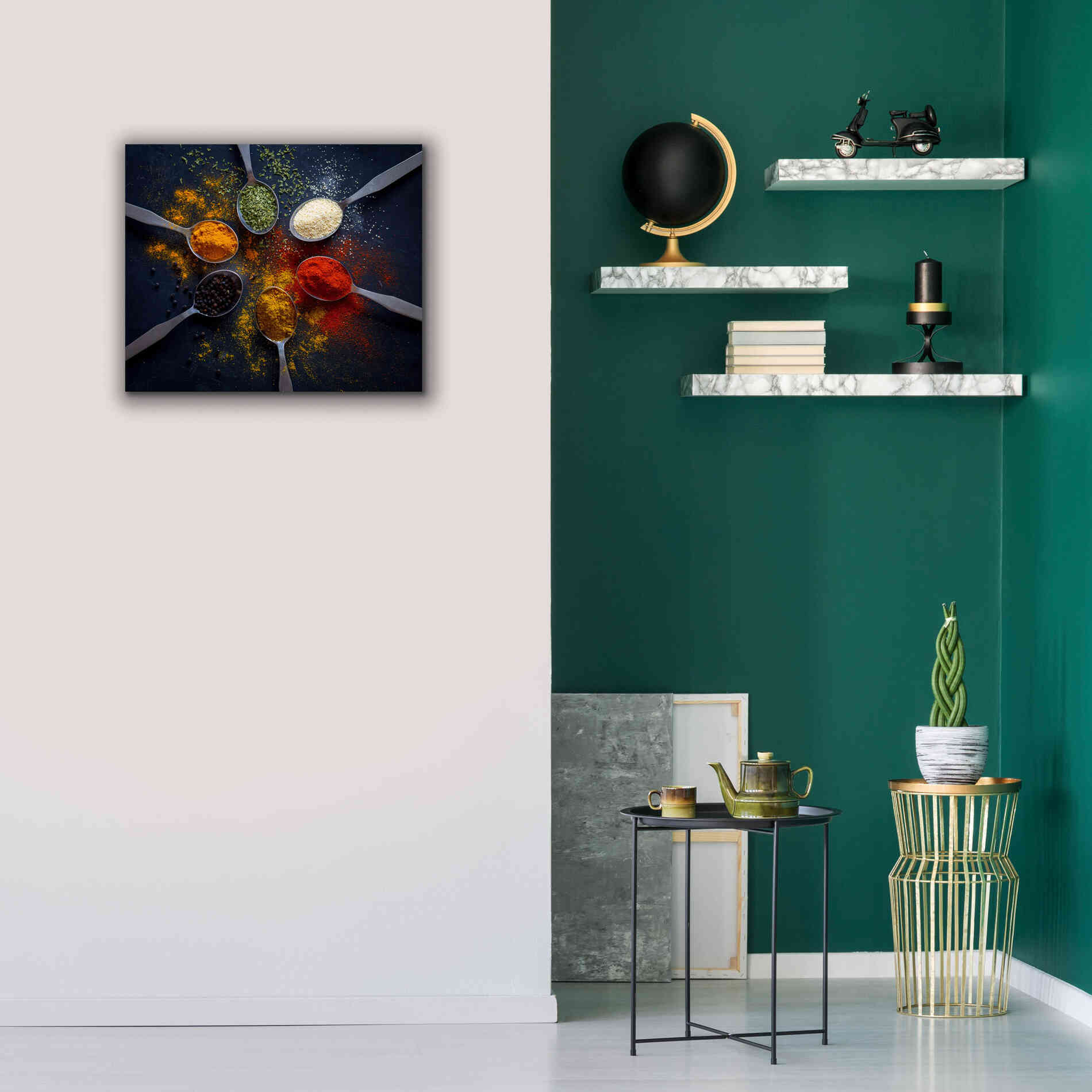 'Mama's Spices' by Epic Portfolio, Giclee Canvas Wall Art,24x20