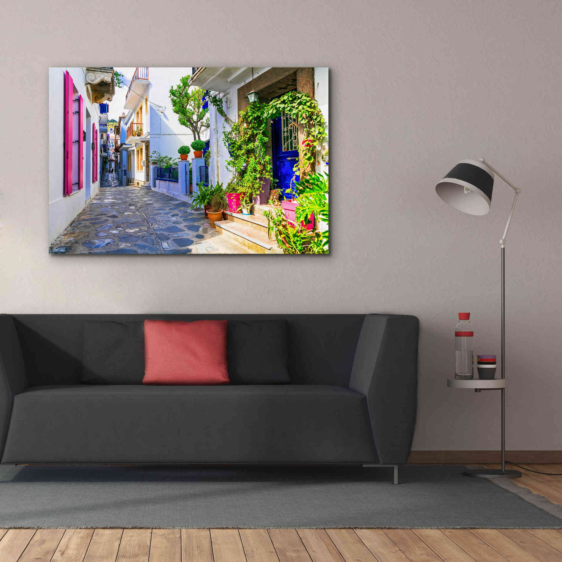 'Moroccan Alley ' by Epic Portfolio, Giclee Canvas Wall Art,60x40