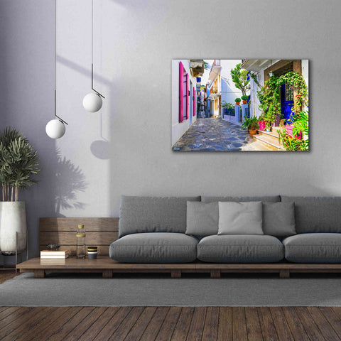 Image of 'Moroccan Alley ' by Epic Portfolio, Giclee Canvas Wall Art,60x40