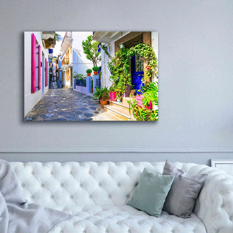 Image of 'Moroccan Alley ' by Epic Portfolio, Giclee Canvas Wall Art,60x40