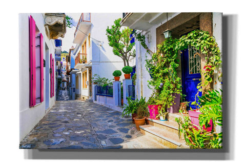Image of 'Moroccan Alley ' by Epic Portfolio, Giclee Canvas Wall Art