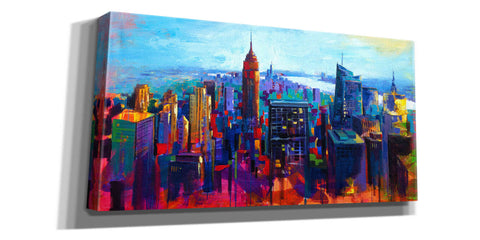 Image of 'New York Color' by Epic Portfolio, Giclee Canvas Wall Art