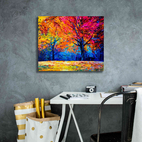 Image of 'October' by Epic Portfolio, Giclee Canvas Wall Art,24x20
