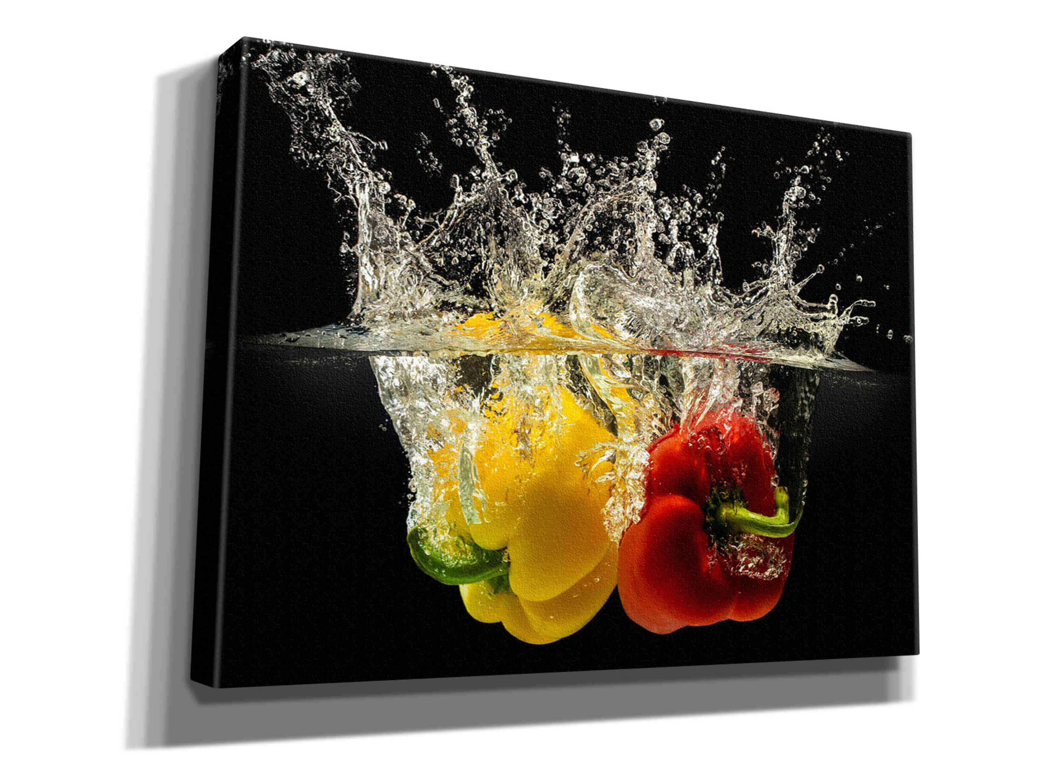 'Pepper Splash' by Epic Portfolio, Giclee Canvas Wall Art