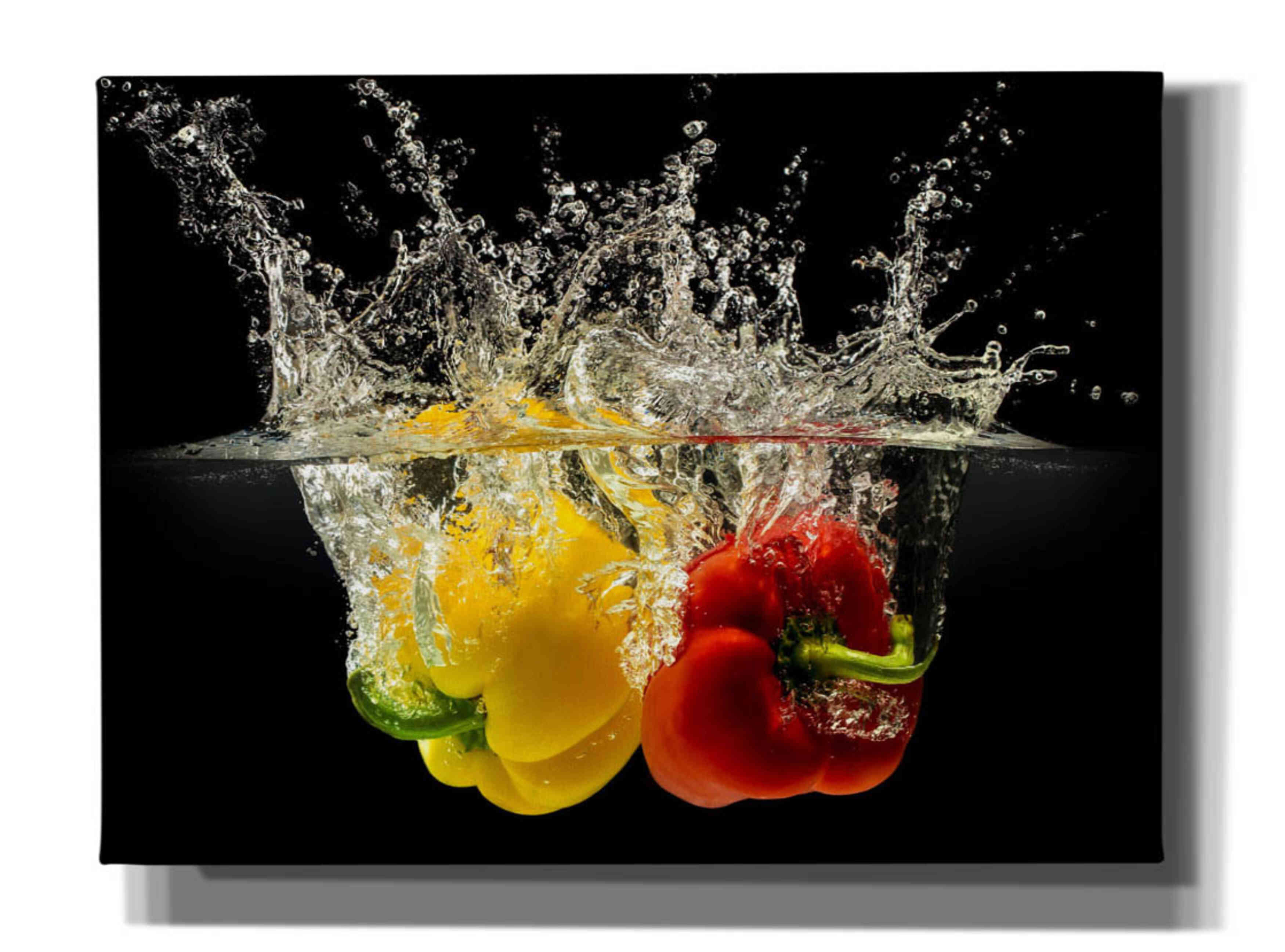 'Pepper Splash' by Epic Portfolio, Giclee Canvas Wall Art