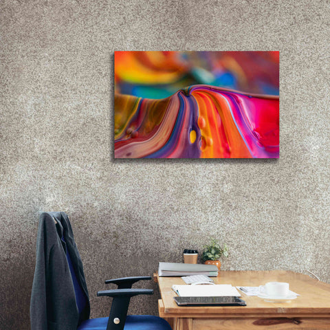 Image of 'Rainbow Lava' by Epic Portfolio, Giclee Canvas Wall Art,40x26