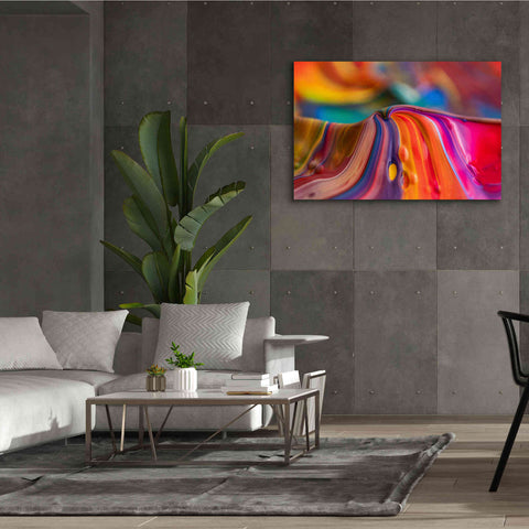 Image of 'Rainbow Lava' by Epic Portfolio, Giclee Canvas Wall Art,60x40