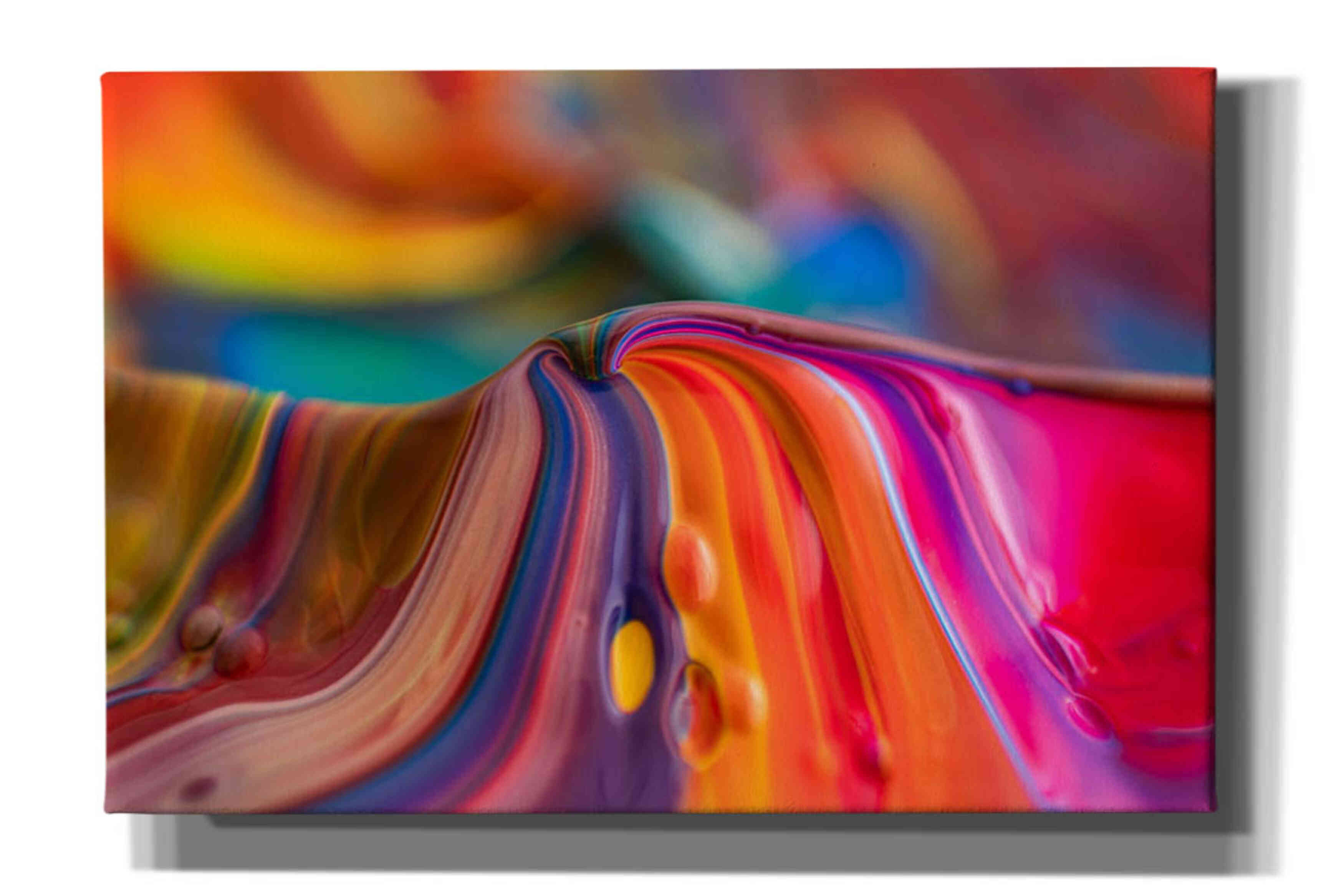 'Rainbow Lava' by Epic Portfolio, Giclee Canvas Wall Art