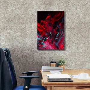 'Red Inferno' by Epic Portfolio, Giclee Canvas Wall Art,18x26