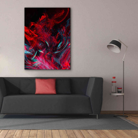 Image of 'Red Inferno' by Epic Portfolio, Giclee Canvas Wall Art,40x54
