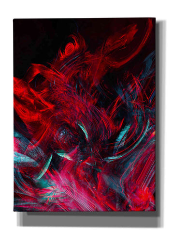 Image of 'Red Inferno' by Epic Portfolio, Giclee Canvas Wall Art