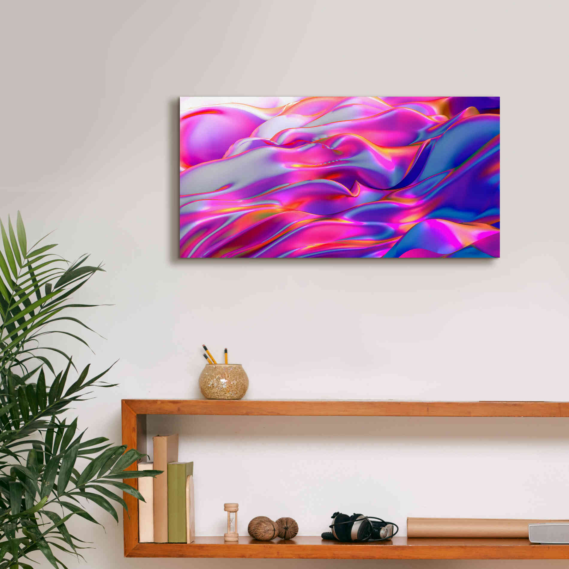 'Silk Dessert' by Epic Portfolio, Giclee Canvas Wall Art,24x12