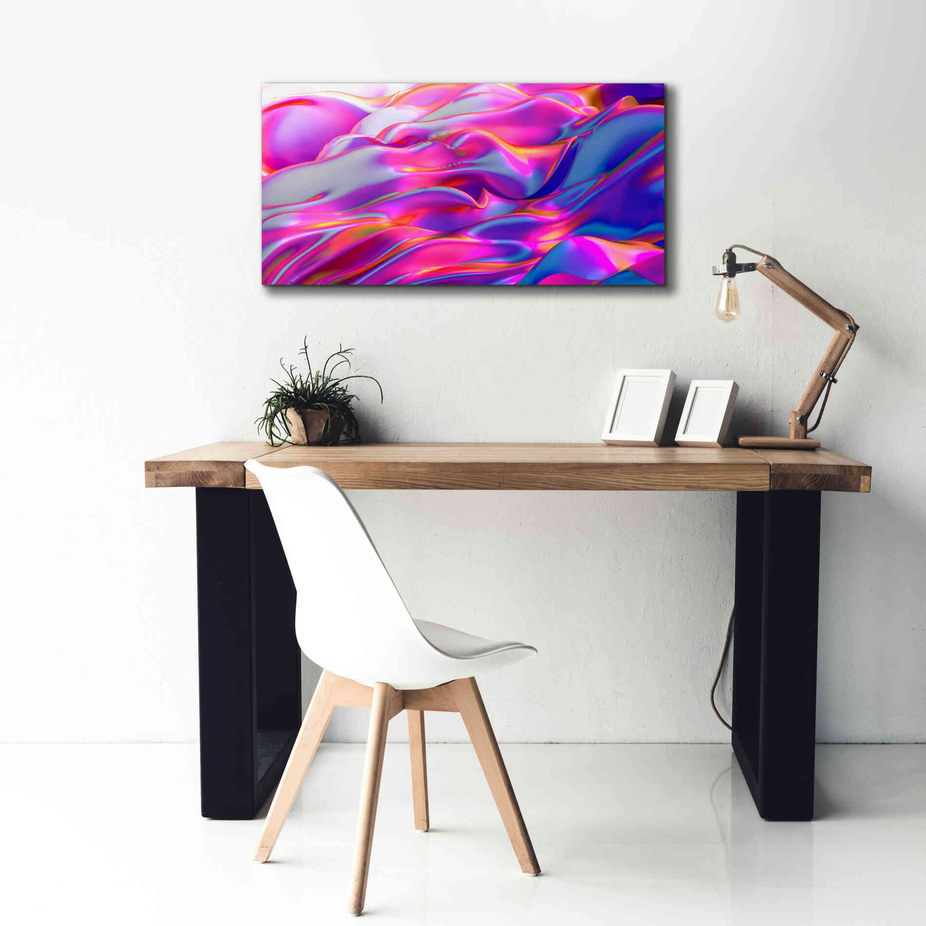 'Silk Dessert' by Epic Portfolio, Giclee Canvas Wall Art,40x20
