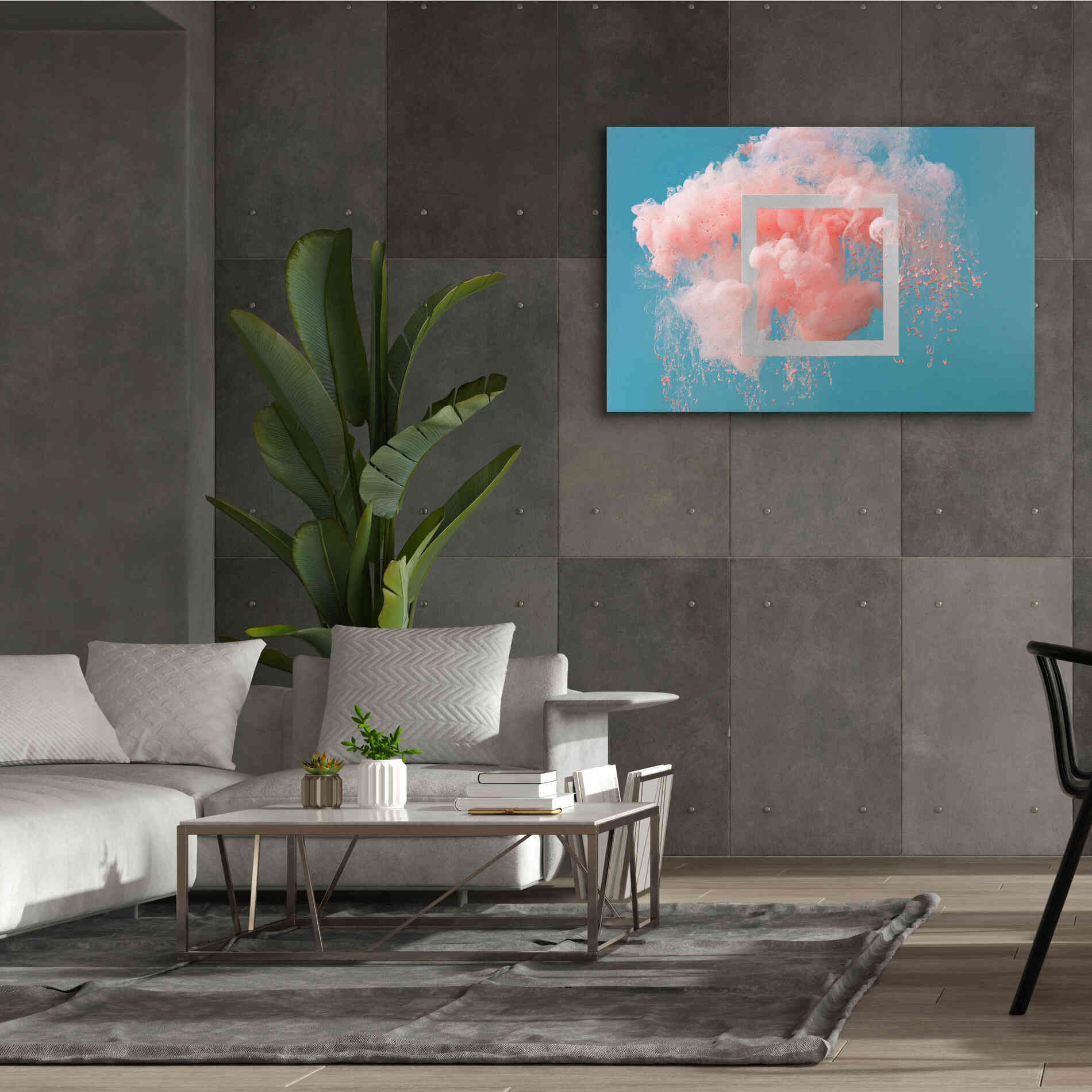 'Smokey Outlook' by Epic Portfolio, Giclee Canvas Wall Art,60x40