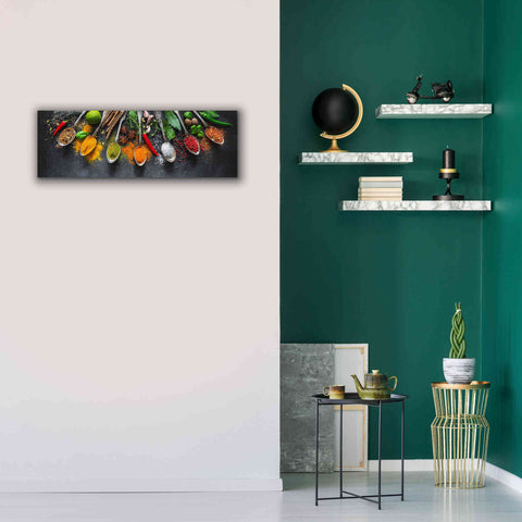 Image of 'Spicy World Ii' by Epic Portfolio, Giclee Canvas Wall Art,36x12