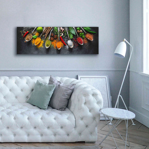 Image of 'Spicy World Ii' by Epic Portfolio, Giclee Canvas Wall Art,60x20