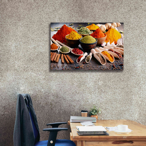 Image of 'Spicy World' by Epic Portfolio, Giclee Canvas Wall Art,40x26