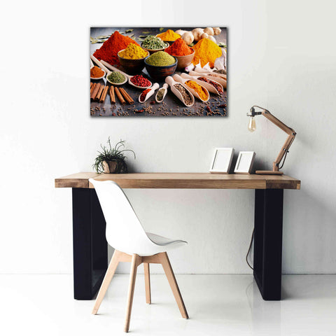 Image of 'Spicy World' by Epic Portfolio, Giclee Canvas Wall Art,40x26