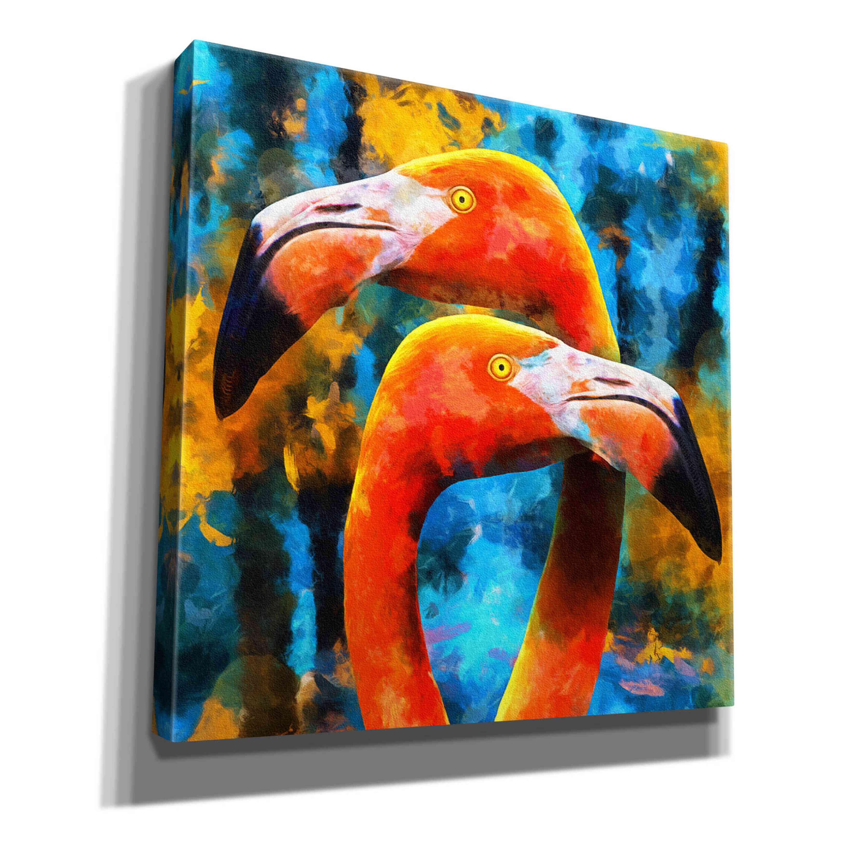 'The Lost Flamingos ' by Epic Portfolio, Giclee Canvas Wall Art