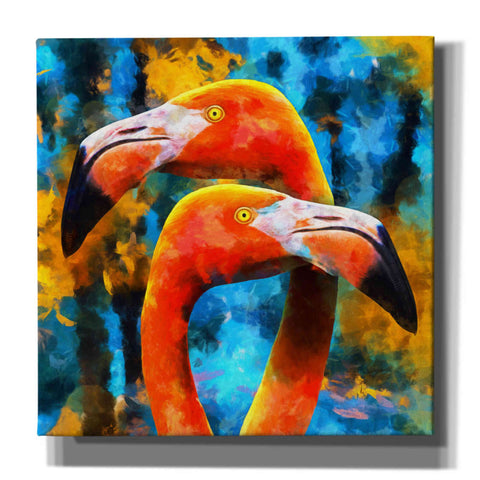 Image of 'The Lost Flamingos ' by Epic Portfolio, Giclee Canvas Wall Art
