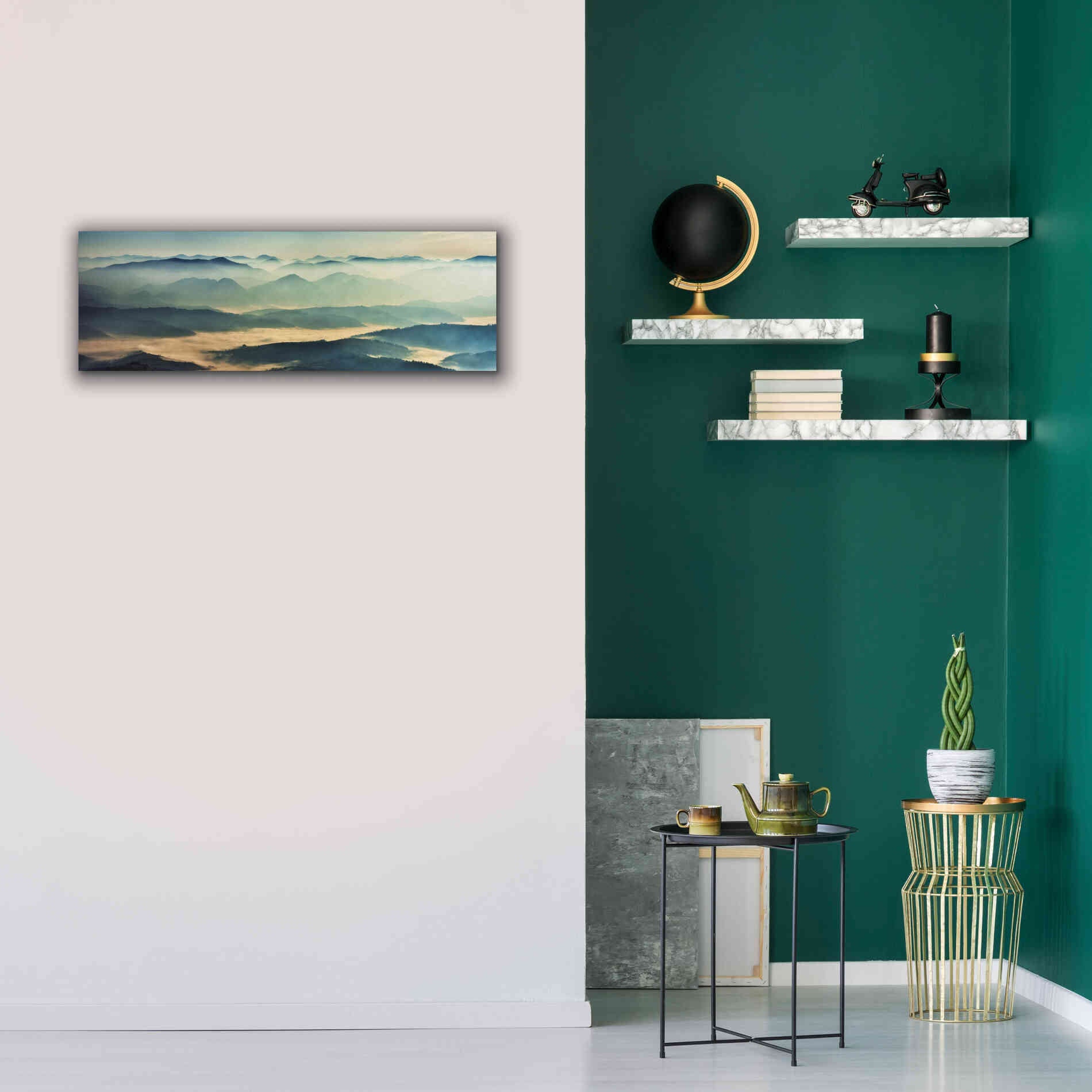 'The Unknown' by Epic Portfolio, Giclee Canvas Wall Art,36x12