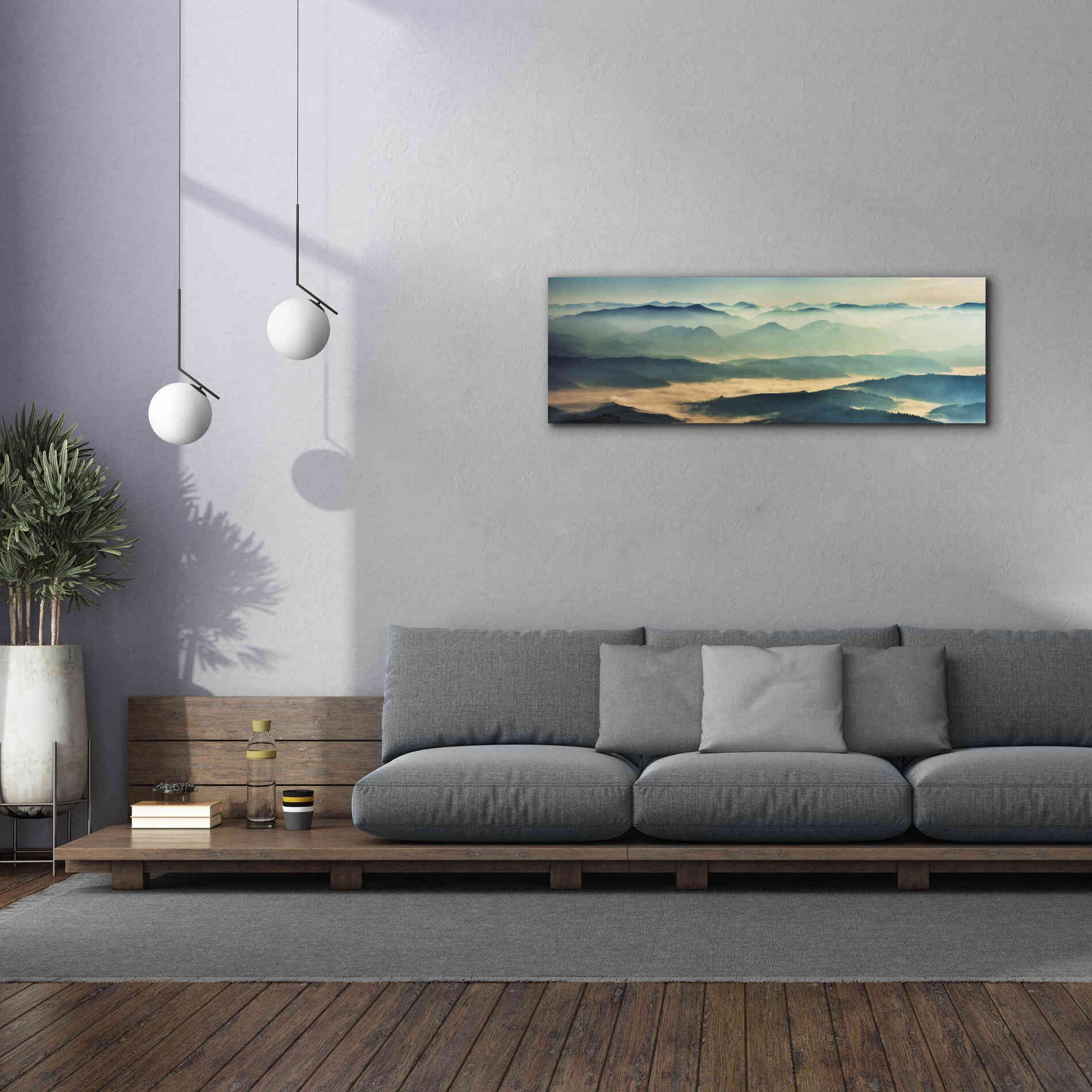 'The Unknown' by Epic Portfolio, Giclee Canvas Wall Art,60x20