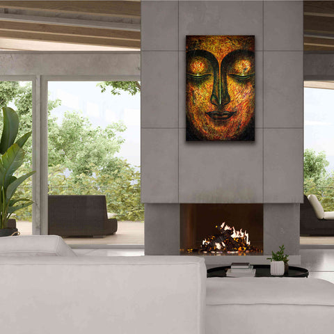 Image of 'Tranquil Budha' by Epic Portfolio, Giclee Canvas Wall Art,26x40