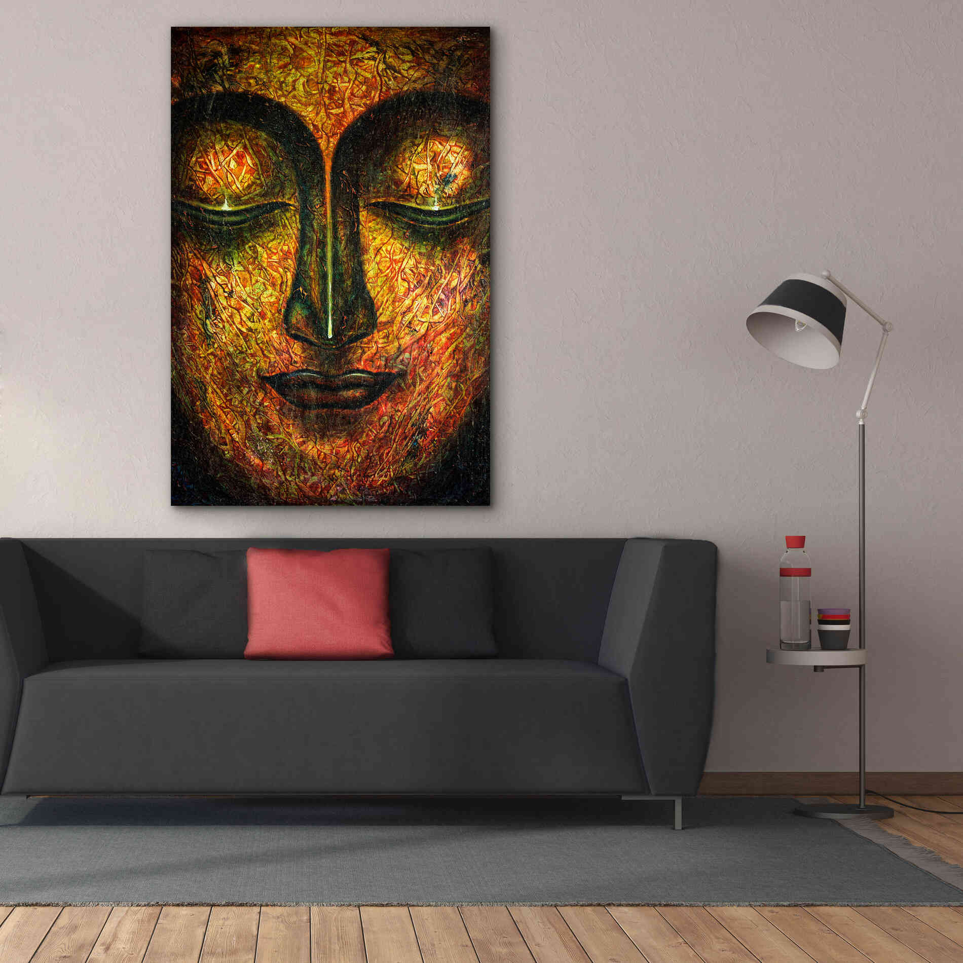'Tranquil Budha' by Epic Portfolio, Giclee Canvas Wall Art,40x60