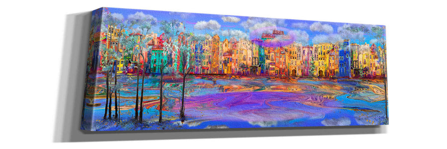 'Trippy Amsterdam' by Epic Portfolio, Giclee Canvas Wall Art