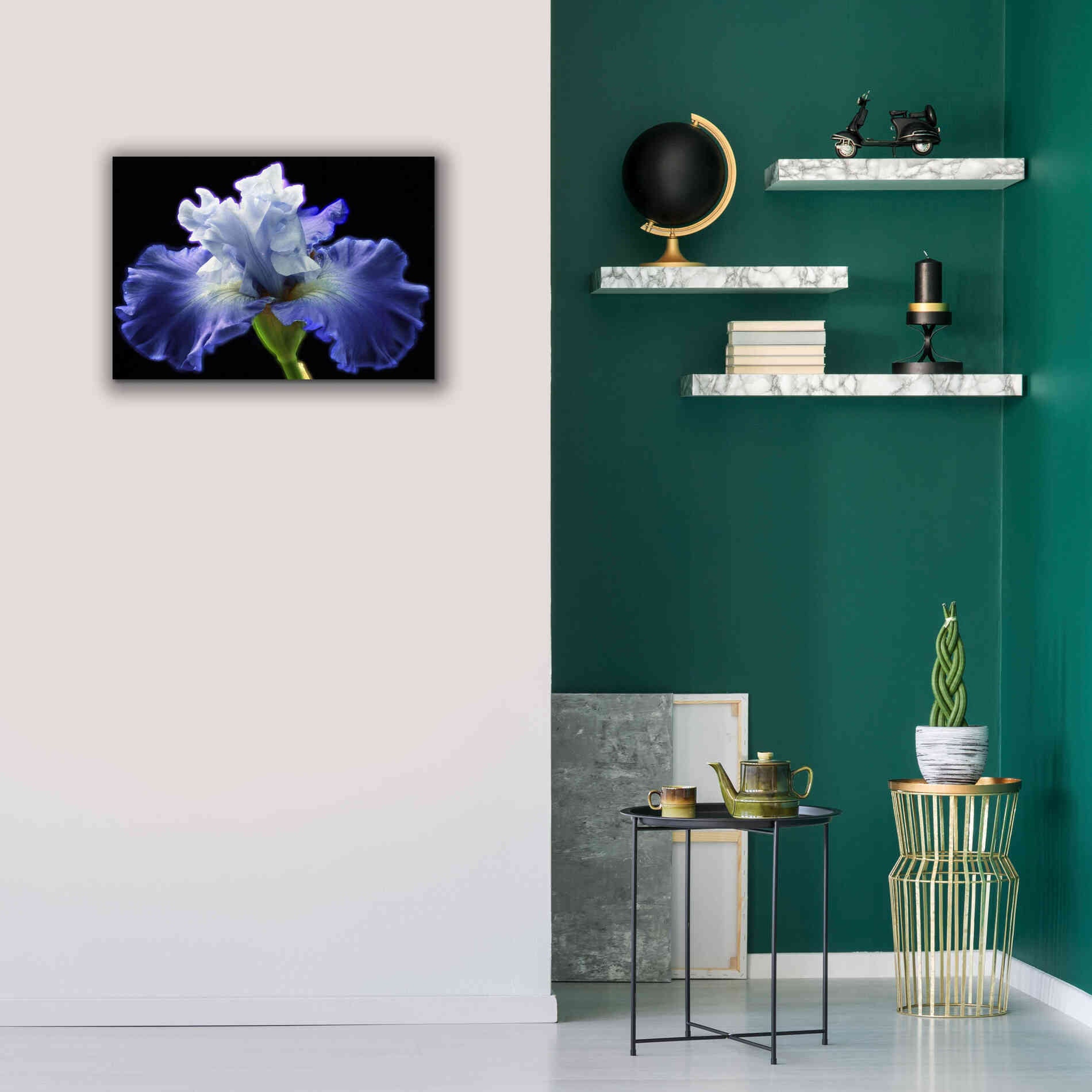 'Violet Blaze ' by Epic Portfolio, Giclee Canvas Wall Art,26x18