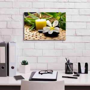 'Zen Moments' by Epic Portfolio, Giclee Canvas Wall Art,18x12