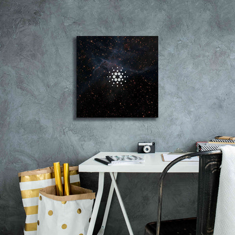 'Constellation Cardano' by Epic Portfolio, Giclee Canvas Wall Art,18x18