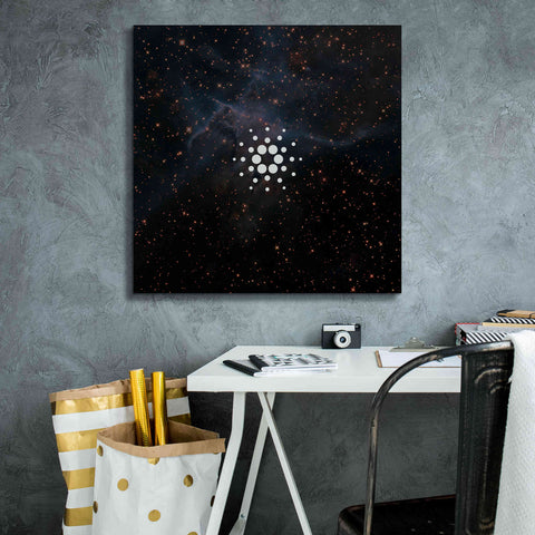 'Constellation Cardano' by Epic Portfolio, Giclee Canvas Wall Art,26x26