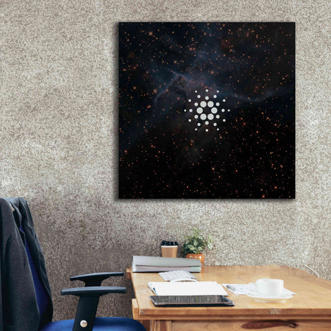 Image of 'Constellation Cardano' by Epic Portfolio, Giclee Canvas Wall Art,37x37